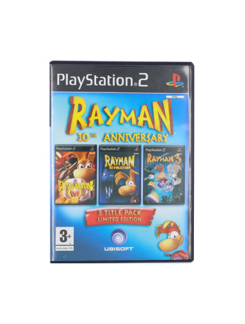 Rayman 10th Anniversary 3 Title Pack Limited Edition (PS2) PAL Б/В